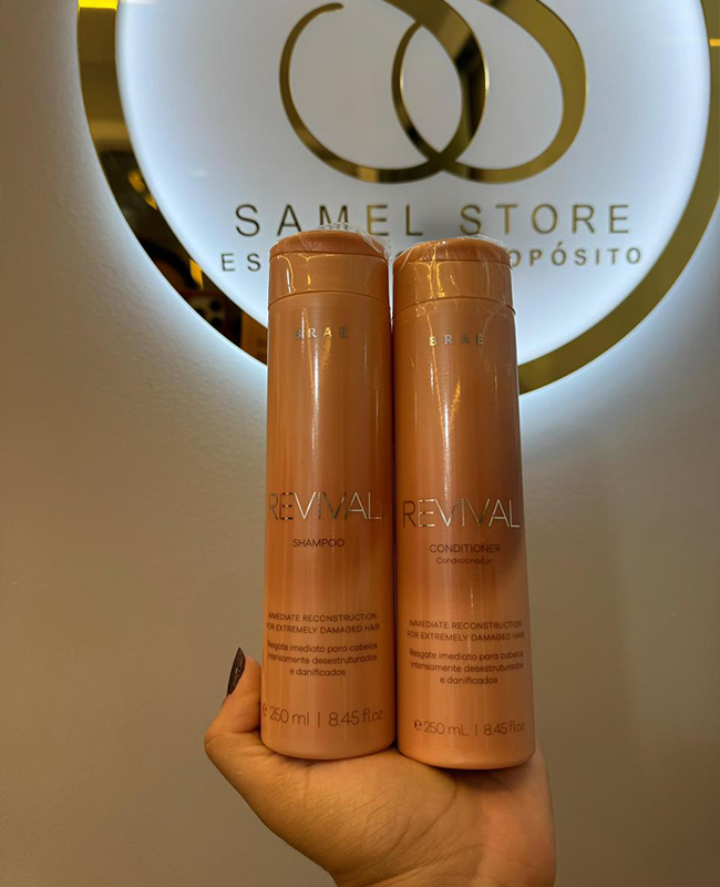 Kit Shampoo E Condicionador Braé Revival